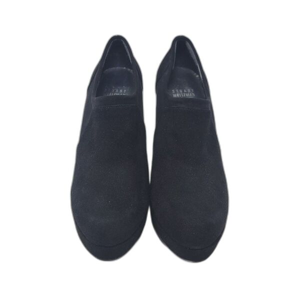 Stuart Weitzman Holdme Platform Heel Booties - Picture 1 of 7